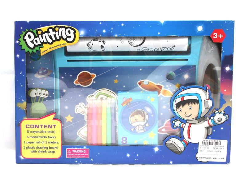 LARA COLORING BOARD SET BLUE COLOR - HP1109124