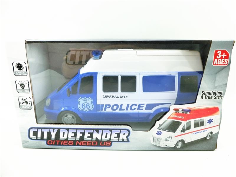 B/O POLICE CAR W/LIGHT & MUSIC - HP1109282