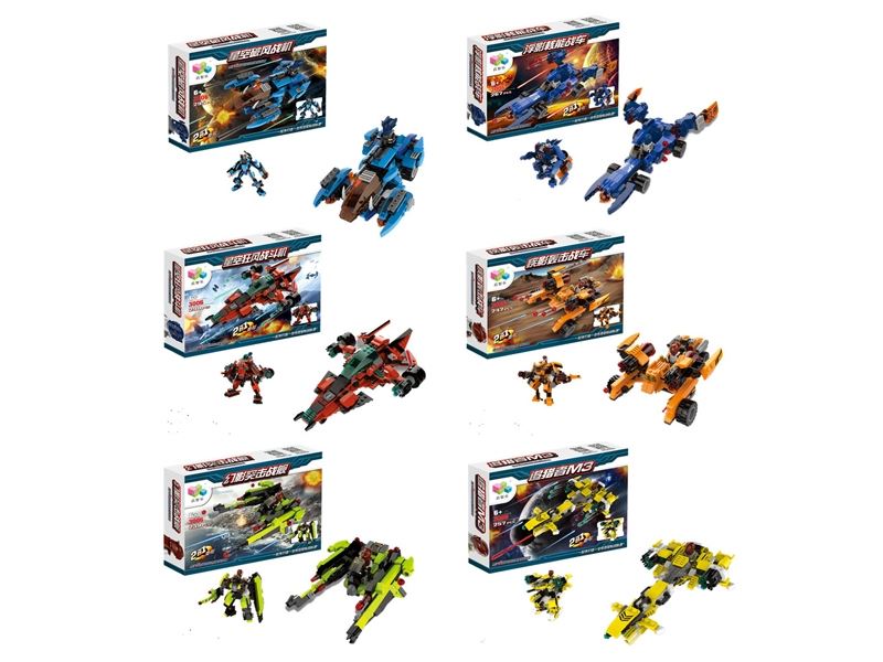 BUILDING BLOCKS 2 IN 1 FUN 6ASST - HP1109342