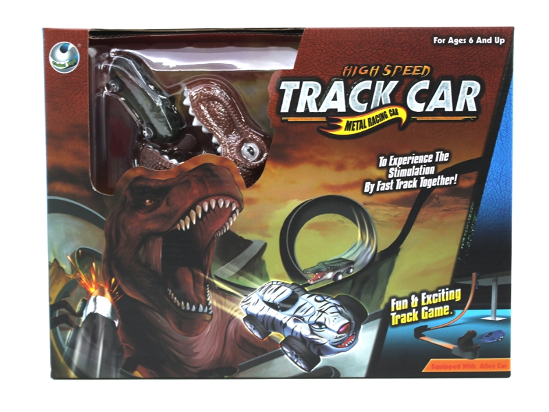RAILWAY TRACK W/FREE WAY DIE CAST CAR 1PCS - HP1109396