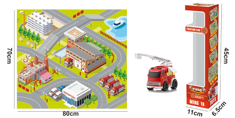 FIRE DEPARTMENT W/FRICTION CAR - HP1109755