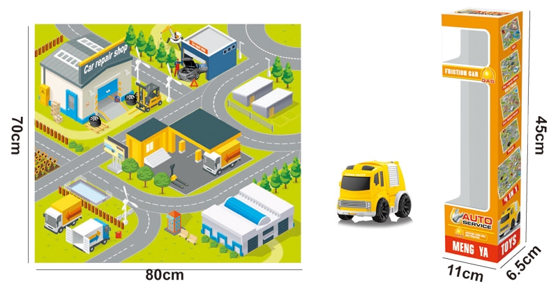 PARKING LOT W/FRICTION CAR - HP1109763