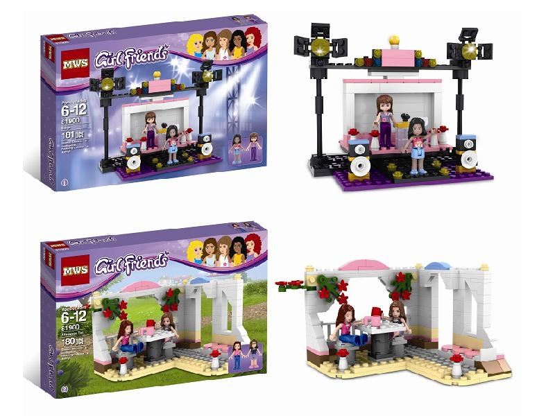 BUILDING BLOCKS  2 ASST. 180-181PCS - HP1110132