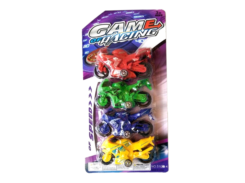 PULL BACK THE CAR  4 ASST., 4 COLORS - HP1110321