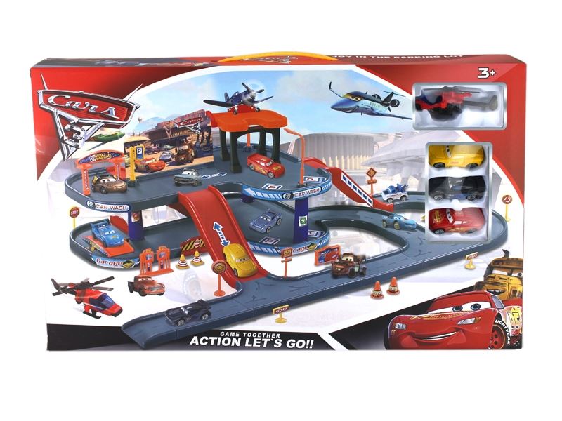 RAIL PARKING LOT W/ 1  PLANES &3 FREE WAY CAR - HP1110378