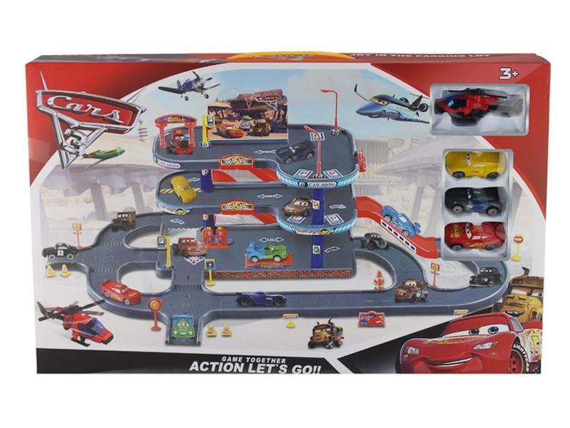 RAIL PARKING LOT W/ 1  PLANES &3 FREE WAY CAR - HP1110379