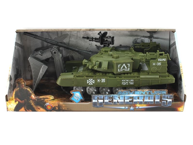 FRICTION TANK W/LIGHT & MUSIC - HP1110740