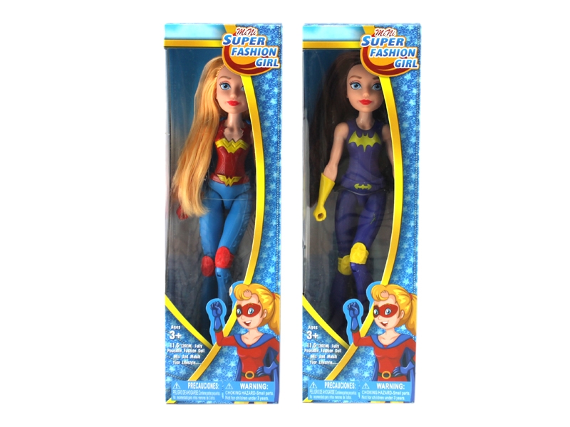 JOINTS BODY DOLL / SUPER FASHION GIRL 2ASST - HP1110758