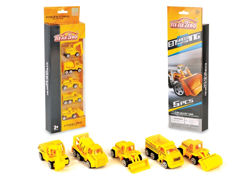 DIE CAST PARKING LOT SET 5PCS - HP1111053