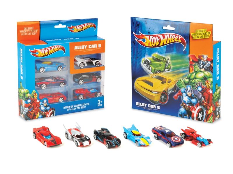 DIE CAST PARKING LOT SET 6 ASST. - HP1111057
