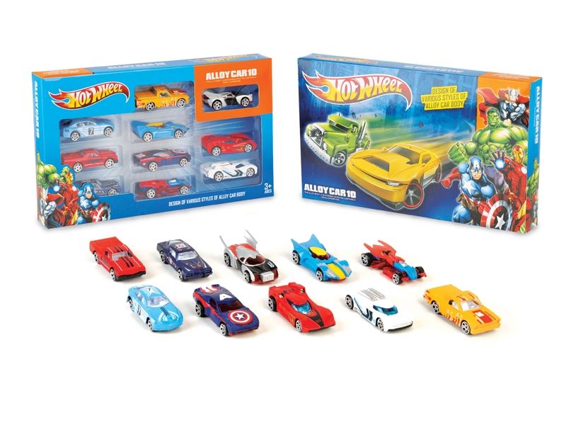 DIE CAST PARKING LOT SET 10 ASST. - HP1111059
