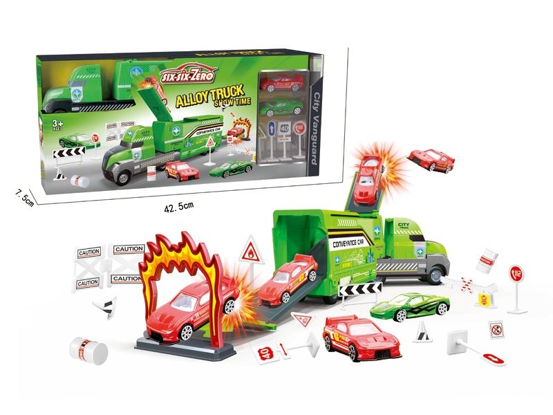 DIE CAST PARKING LOT SET - HP1111066