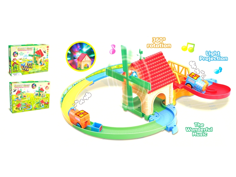 B/O RAIL TRAIN W/LIGHT & MUSIC 26PCS - HP1111092