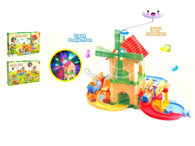 B/O RAIL TRAIN W/LIGHT & MUSIC 37PCS - HP1111095