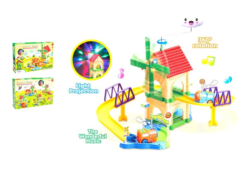B/O RAIL TRAIN W/LIGHT & MUSIC 33PCS - HP1111097