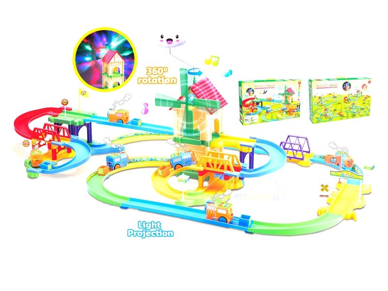 B/O RAIL TRAIN W/LIGHT & MUSIC 71PCS - HP1111103