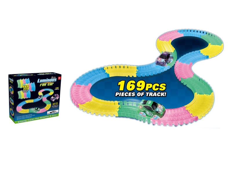 B/O RAIL TRAIN W/LIGHT 169PCS - HP1111111