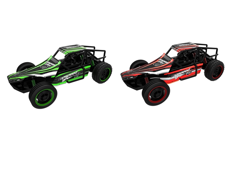 1：10 2.4G FUNCTION R/C CAR RED & GREEN - HP1111432