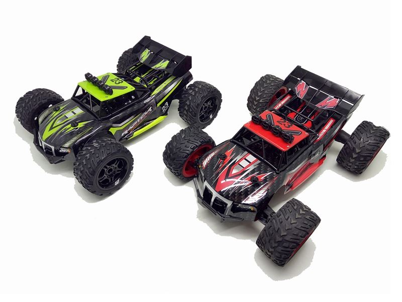 1：14 2.4G FUNCTION R/C CAR RED & GREEN - HP1111434