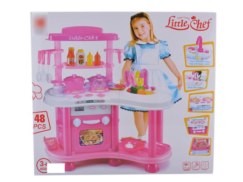 KITCHEN SET W/LIGHT &MUSIC - HP1111506