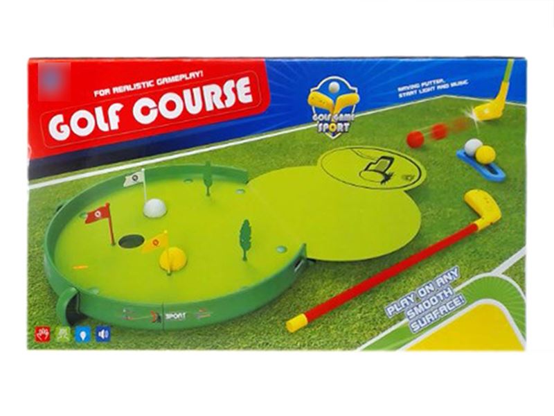 BUILD A GOLF COURSE W/LIGHT & SOUND - HP1111514