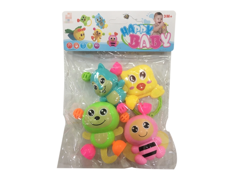 BABY RATTLE  (4 PCS) - HP1111549