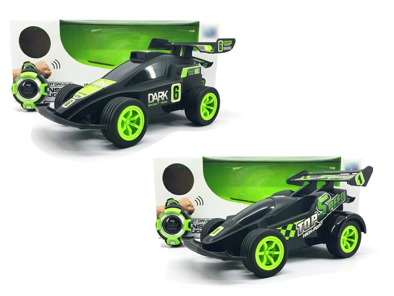 4 FUNCTION  R/C CAR 2 ASST. BLACK & GREEN - HP1111576