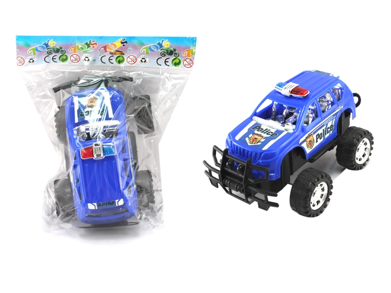 FRICTION POLICE CAR （3 COLORS） - HP1111606