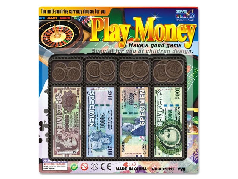 PARAGUAY PLAY MONEY SET - HP1111893