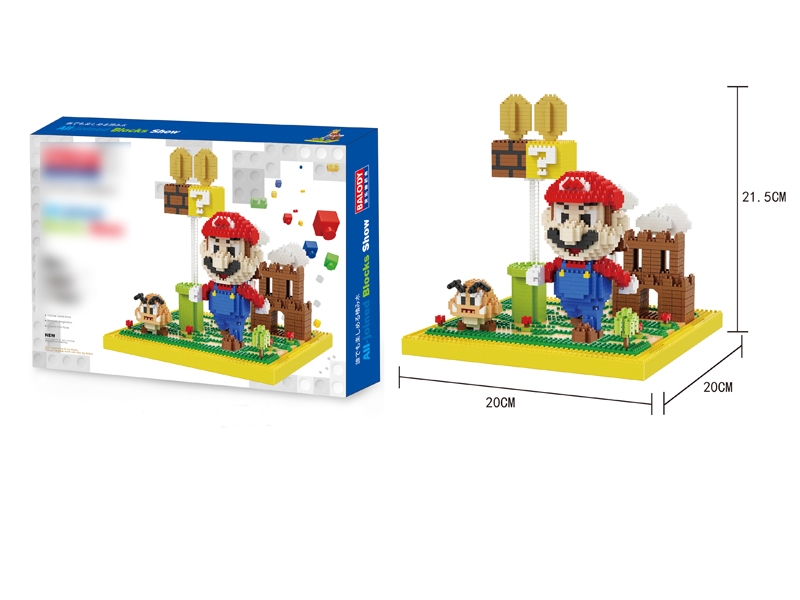 BUILDING BLOCKS 1756PCS - HP1112167