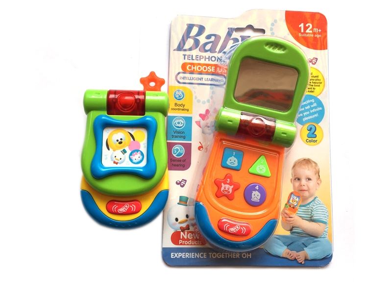 BABY MOBILEPHONE W/LIGHT & MUSIC（2 COLORS） - HP1112493
