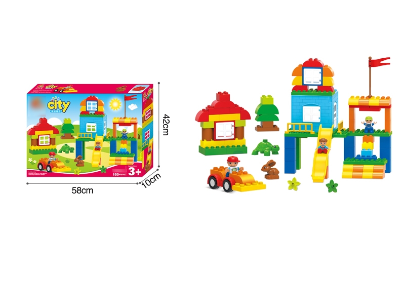 BUILDING BLOCKS 105PCS - HP1113543