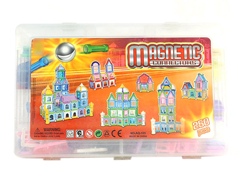 MAGNETIC BUILDING BLOCKS 250PCS - HP1113692