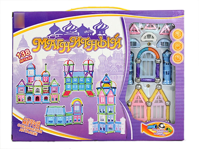 MAGNETIC BUILDING BLOCKS 174PCS - HP1113699