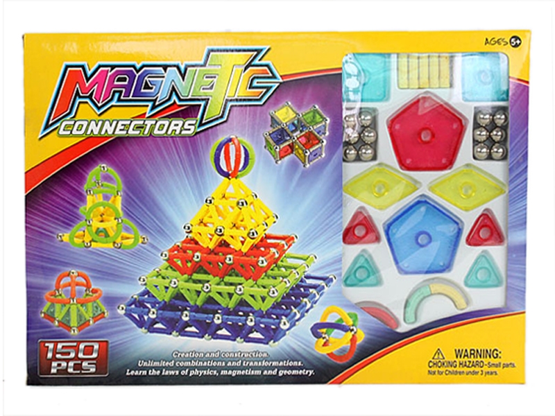 MAGNETIC BUILDING BLOCKS 150PCS - HP1113716
