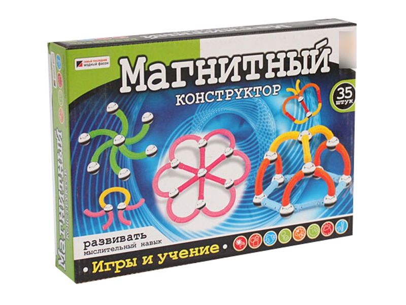 MAGNETIC BUILDING BLOCKS 35PCS - HP1113747