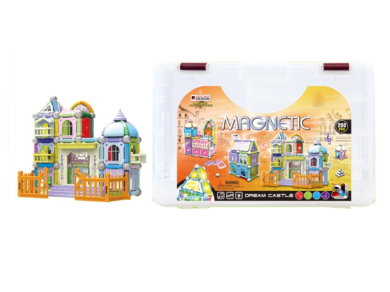 MAGNETIC BUILDING BLOCKS W/INCLUDED BATTERY - HP1113751