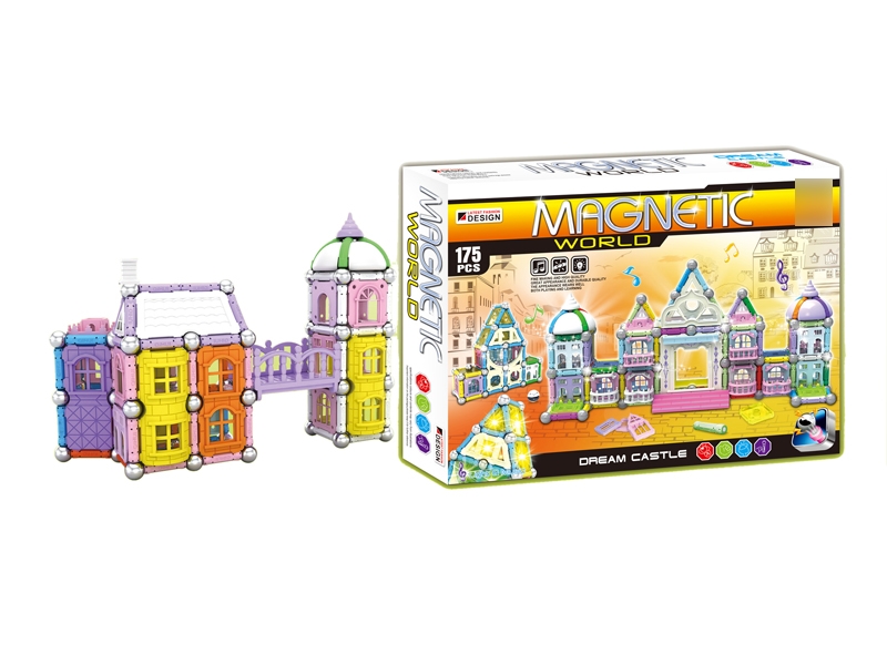 MAGNETIC BUILDING BLOCKS W/INCLUDED BATTERY - HP1113756
