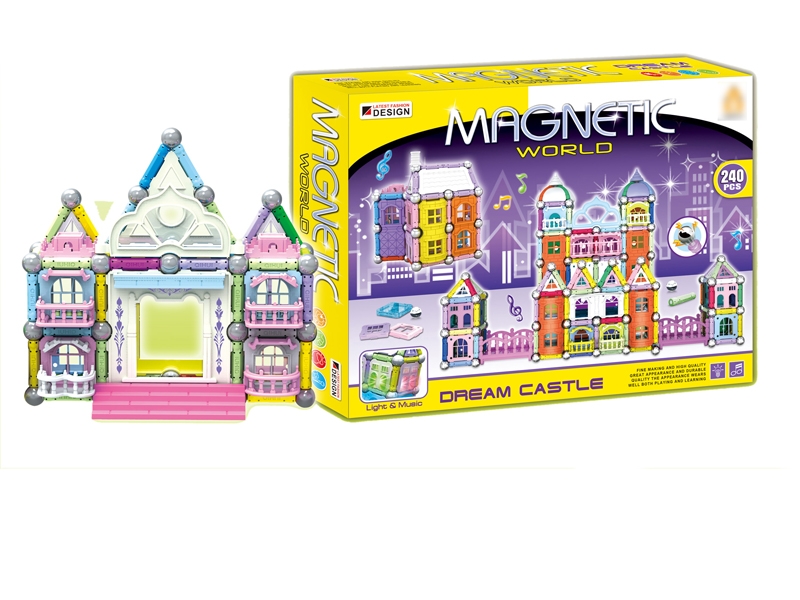 MAGNETIC BUILDING BLOCKS W/INCLUDED BATTERY - HP1113762