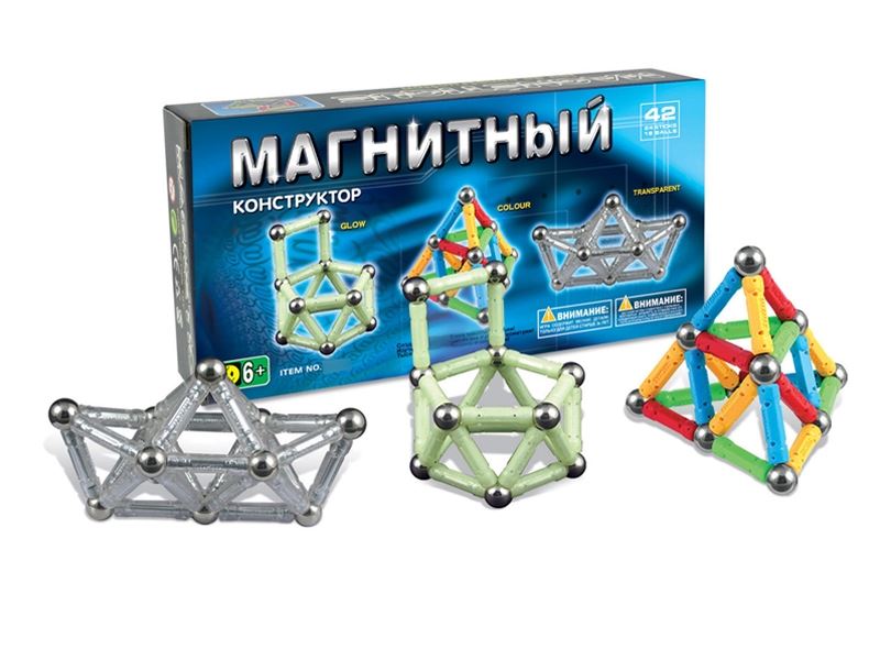 MAGNETIC BUILDING BLOCKS 42PCS - HP1113808