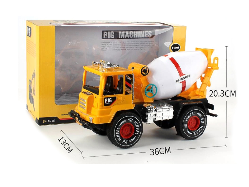 FRICTION CAR YELLOW & BIU - HP1114024