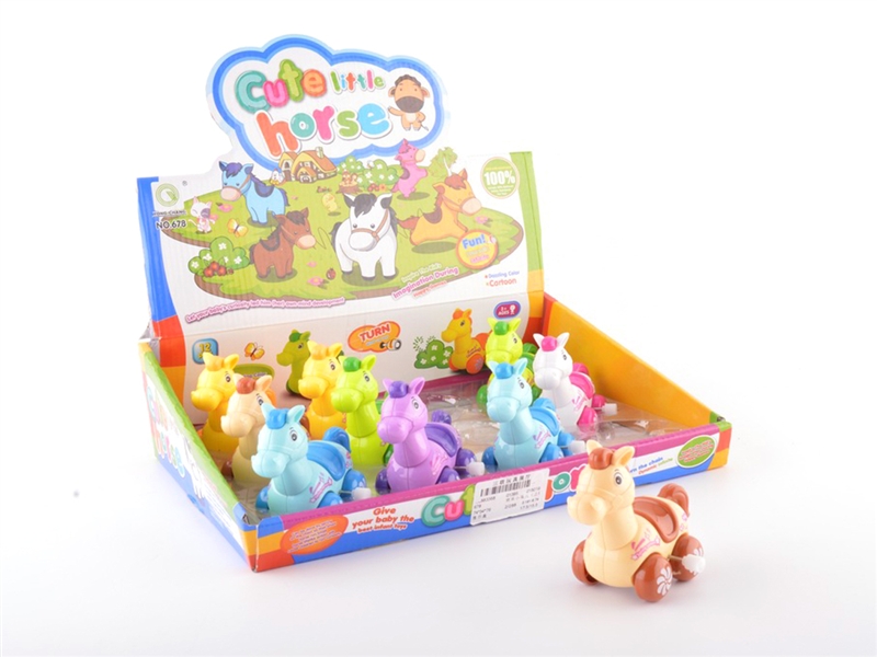 WIND UP HORSE 12PCS/DISPLAY BOX - HP1114307