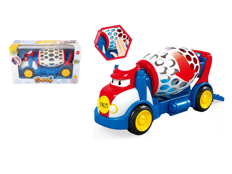 SOFT RUBBER CAR W/RATTLE - HP1114892