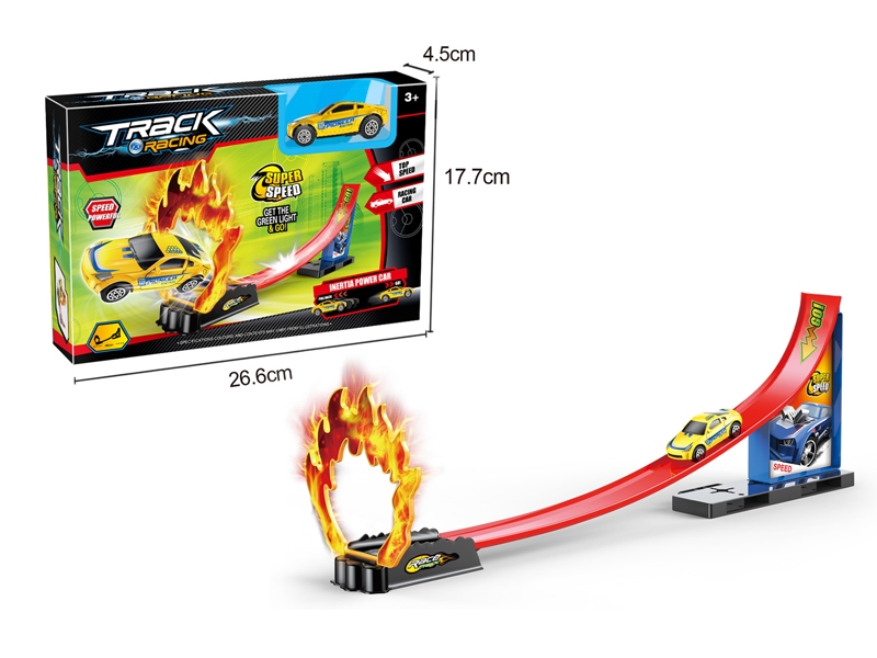 PRESS AND GO RAILWAY TRACK W/1 CAR - HP1114934