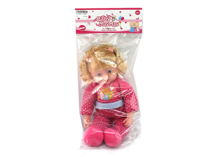 36CM COTTON BODY DOLL W/4 SOUND IC & ACCESSORIES - HP1115059