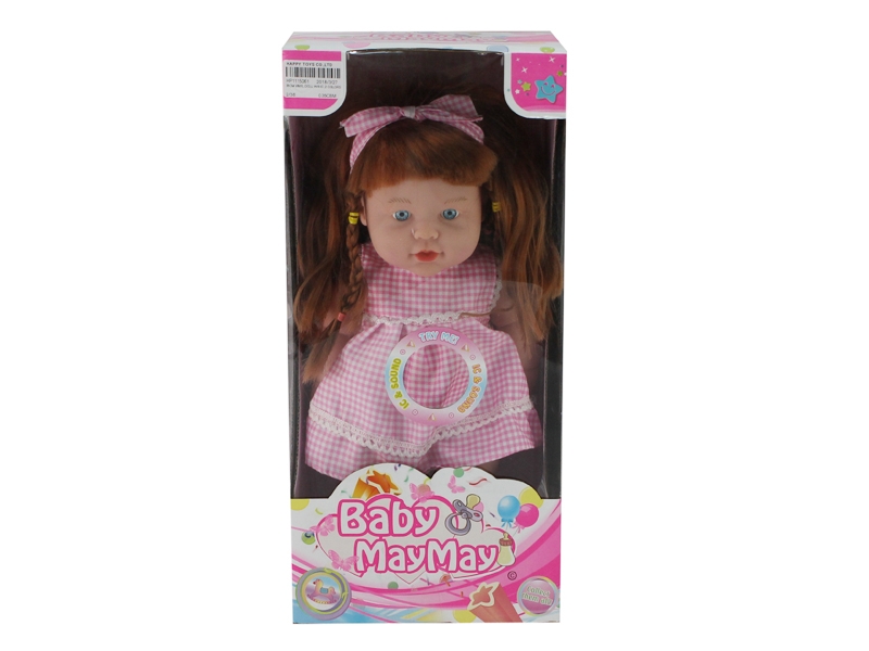 36CM VINYL DOLL W/6 IC ,2 COLORS - HP1115061