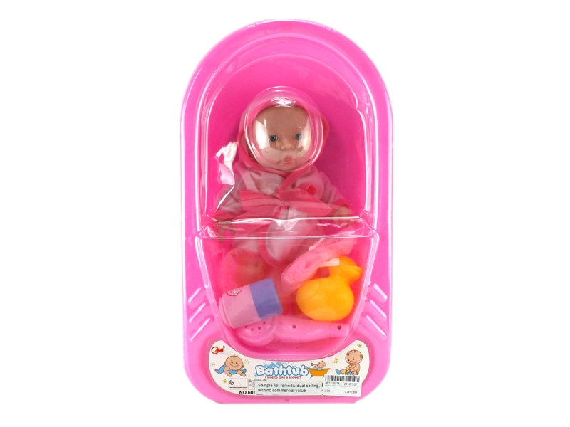 24CM BLOW MOLD BODY DOLL W/ACCESSORIES - HP1115078