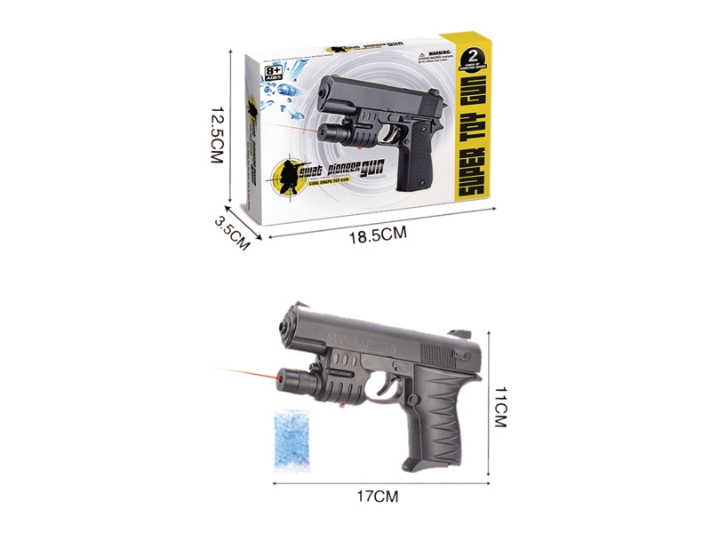 WATER BULLET SHOOTING GUN W/LIGHT - HP1115919