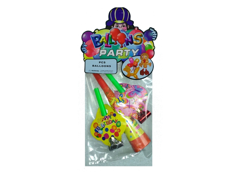 BALLOON W/TRUMPET - HP1115957