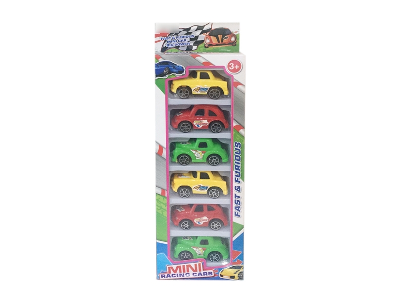 PULL BACK CAR 6PCS - HP1115971